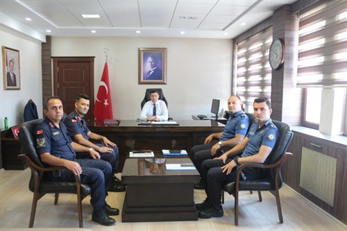 Kaymakamımız Mehmet Faruk SAYGIN başkanlığında,  "Asayiş ve Güvenlik Toplantısı" yapıldı.